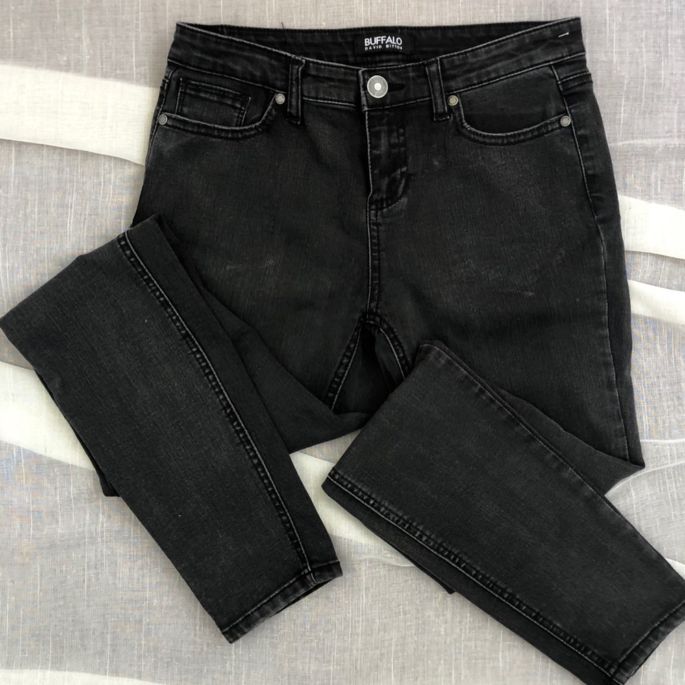 Buffalo Skinny Black Jeans Size 26